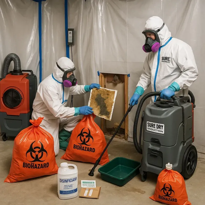 Contaminated Water Handling Protocols process in Rawls Springs, MS